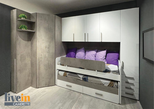 Cameretta Titanio Masdar Cabina 140
